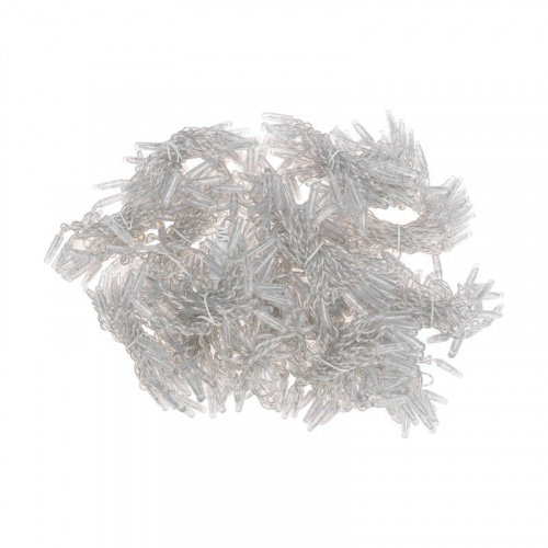 картинка Гирлянда светодиодная Занавес (Дождь),  2х3м,  448 LED СИНИЙ,  прозрачный ПВХ,  IP65, постоянное свечение,  230В,  соединяется (нужен шнур питания 303-500-1) от магазина Сантехстрой