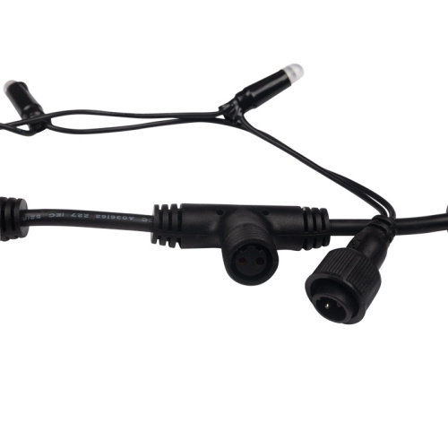 картинка Гирлянда Светодиодный Дождь 2х1,5м,  постоянное свечение,  черный провод,  230 В,  диоды ЖЁЛТЫЕ от магазина Сантехстрой