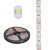 картинка Лента светодиодная 12В,  SMD5050, 14,4Вт/м,  60 LED/м,  6500К,  10мм,  5м,  для БП с клеммами,  IP20 LAMPER от магазина Сантехстрой