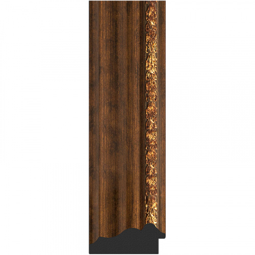 картинка Зеркало Evoform Exclusive-G 106х106 BY 4449 с гравировкой в багетной раме - Римская бронза 88 мм от магазина Сантехстрой