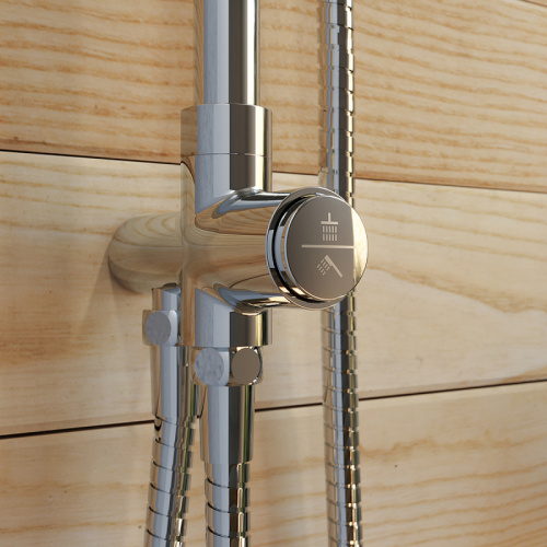 картинка Душевой гарнитур с верхней лейкой IDDIS SpaHome (SPA3F0Ci76) от магазина Сантехстрой