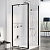 картинка Душевая стенка Ravak Pivot PPS-100 90GA0300Z1 профиль Черный стекло прозрачное от магазина Сантехстрой