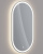 картинка Зеркало Dreja LUNO 55х100 см, сенсорный выключатель, LED-подсветка, ф-я антизапотевания от магазина Сантехстрой