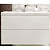 картинка Тумба под раковину Art&Max Verona AM-Verona-Push-900-2C-SO-BI-TS bianco stampato opaco от магазина Сантехстрой