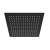 картинка Верхний душ WasserKRAFT Abens A162 Черный матовый от магазина Сантехстрой