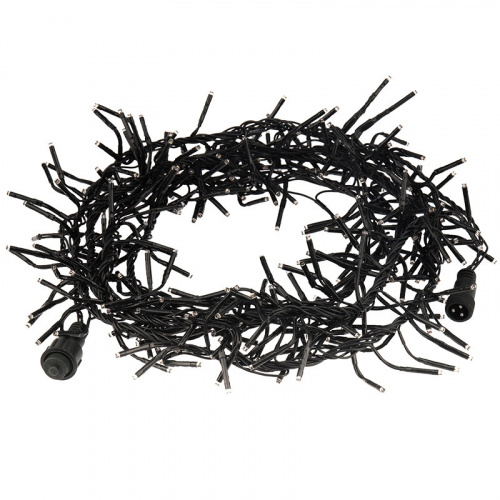 картинка Гирлянда Кластер LED 3 м,  темно-зеленый ПВХ IP20, 288 диодов,  цвет мультиколор от магазина Сантехстрой