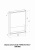 картинка Зеркало-шкаф Reflection Box Black LED 600х800 RF2421BL магазин Сантехстрой являющийся официальным дистрибьютором в России картинка Зеркало-шкаф Reflection Box Black LED 600х800 RF2421BL от магазина Сантехстрой