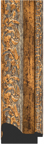 картинка Зеркало Evoform Exclusive-G Floor 200х80 BY 6314 с гравировкой в багетной раме - Виньетка античная бронза 85 мм от магазина Сантехстрой