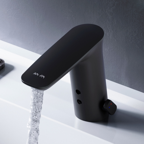 картинка F50A02322 Inspire V2.0 смеситель для умывальника сенсорный, черный, шт. от магазина Сантехстрой
