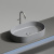 картинка CN6048MH Умывальник чаша накладная овальная (цвет Антрацит Матовый) Element 600*380*122мм магазин Сантехстрой являющийся официальным дистрибьютором в России картинка CN6048MH Умывальник чаша накладная овальная (цвет Антрацит Матовый) Element 600*380*122мм от магазина Сантехстрой