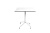 картинка NARDI, Италия Стол складной квадратный Frasca Mini 70*70, белый (база + столешница) от магазина Сантехстрой