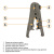 картинка Инструмент для зачистки и обрезки витой пары PROconnect HT-S-501B от магазина Сантехстрой