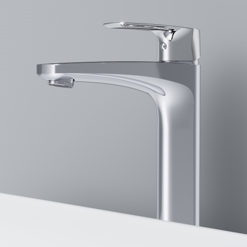 картинка F90A92000 Gem, смеситель для умывальника высокий, хром, шт. от магазина Сантехстрой