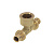 картинка Тройник, TECEflex, 25 x Rp 1/2" x 25, стандартная латунь от магазина Сантехстрой