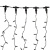 картинка Гирлянда Светодиодный дождь 2х3 м,  постоянное свечение,  черный провод,  230 В,  диоды синие,  760 LED от магазина Сантехстрой
