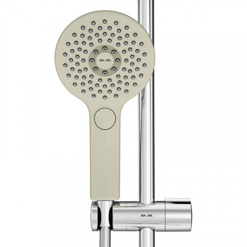 картинка F0150A000 Inspire V2.0, душ.комплект: ручн.душ d 120 мм 3 ф-ции, штанга 900, шланг 1 750 мм, хром, ш от магазина Сантехстрой