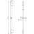 картинка Душевая штанга Milardo Simp SIM6500M17 Хром от магазина Сантехстрой