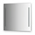 картинка Зеркало Evoform Ledline 75х80 с подсветкой от магазина Сантехстрой