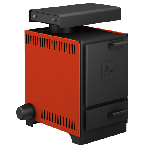картинка Котел СТЭН mini 7 (терракот) без ТЭНБ доп. 3, 4 кВт, ТЭНБР-4 - G 1-1/4" Каракан от магазина Сантехстрой