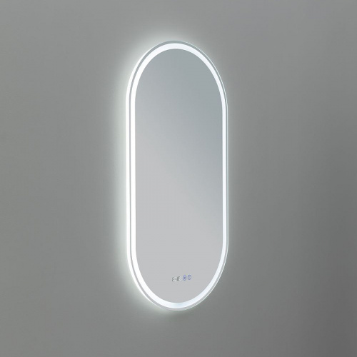 картинка Зеркало Aquanet Монте 50 288970 Белое от магазина Сантехстрой