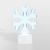 картинка Фигура светодиодная на подставке Снежинка,  RGB от магазина Сантехстрой