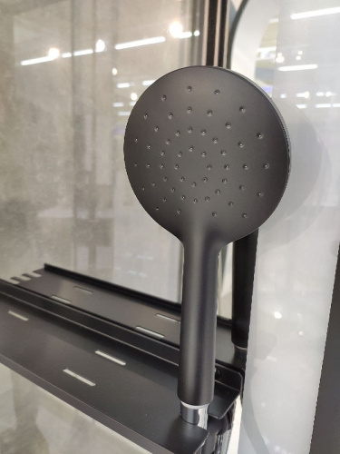 картинка Душевая кабина Black&White Galaxy 8028000 с гидромассажем от магазина Сантехстрой