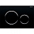 картинка Клавиша смыва Geberit Sigma 20 NEW 115.882.14.1 Матовый черный от магазина Сантехстрой