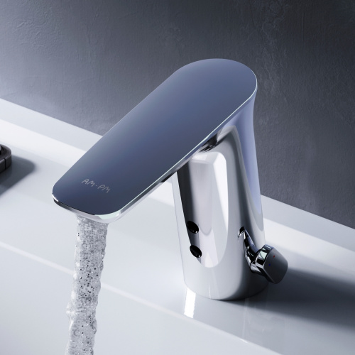 картинка F50A02300 Inspire V2.0 смеситель для умывальника сенсорный, хром, шт. от магазина Сантехстрой