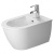 картинка Duravit Darling New Биде подвесное, с 1 отв. под смес. включая крепление, 370x540мм, Цвет: Белый (СПЕЦЦЕНА) от магазина Сантехстрой