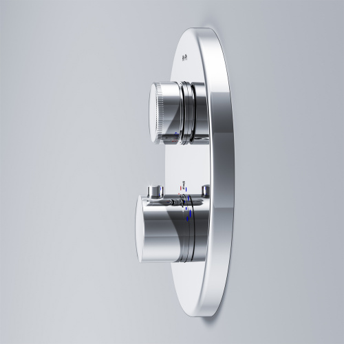 фото f50a75700_ххх inspire v2.0, touchreel смеситель для 1 потребителя с термостатом, монтируемый в стену