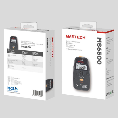картинка Цифровой термометр MS6500 MASTECH от магазина Сантехстрой