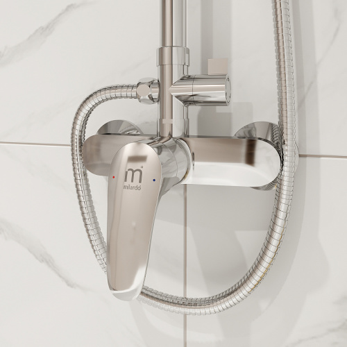 картинка Душевая система Milardo Simp SIMSB1FM89 Хром от магазина Сантехстрой