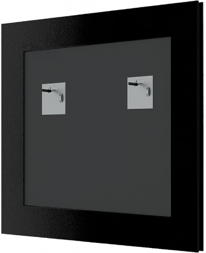 картинка Зеркало Evoform Definite 76х76 BY 3244 в багетной раме - Соты титан 70 мм от магазина Сантехстрой