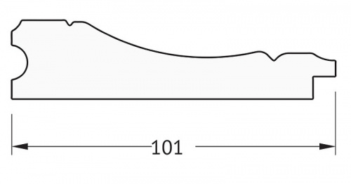картинка Зеркало Evoform Definite 73х73 BY 3160 в багетной раме - Вензель серебряный 101 мм от магазина Сантехстрой