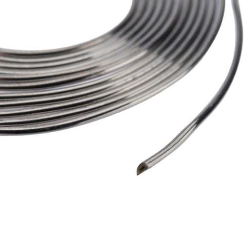 картинка Припой с канифолью,  1м,  Ø0,8мм,  (олово 60%,  свинец 40%),  спираль,  блистер REXANT от магазина Сантехстрой