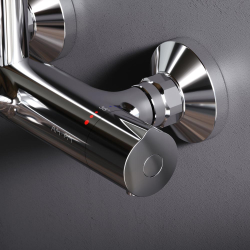 картинка F0780564 Like душ.система, набор: смеситель д/ванны/душа с термостатом, верх.душ.d 250 мм, ручной ду от магазина Сантехстрой