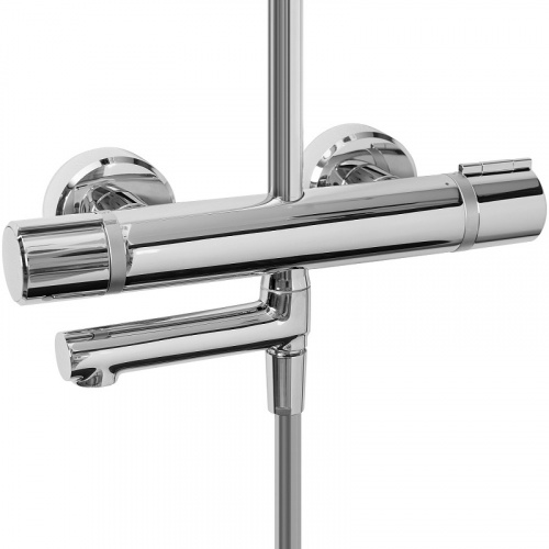 картинка Душевая система Jacob Delafon e26237-cp Хром 470x720 от магазина Сантехстрой