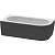 картинка Акриловая ванна Cezares Slim 179x79 L SLIM CORNER-180-80-60-L-NERO-SET без гидромассажа от магазина Сантехстрой