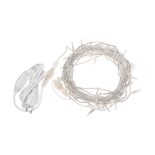 картинка Гирлянда Нить 20м,  с эффектом мерцания,  прозрачный провод,  IP44, 230В,  диоды БЕЛЫЕ,  150LED NEON-NIGHT от магазина Сантехстрой