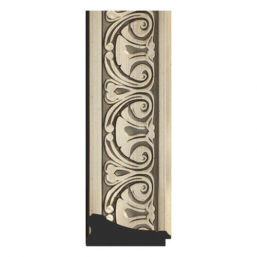 картинка Зеркало Evoform Exclusive-G 90х90 BY 4338 с гравировкой в багетной раме - Барокко серебро 106 мм от магазина Сантехстрой