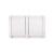 картинка Блок горизонтальный 2 розетки INDUSTRIAL IP54 с заземлением,  о/у,  белый KRANZ от магазина Сантехстрой
