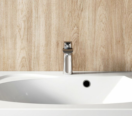 картинка Смеситель для раковины Ravak Flat FL 013.00 с донным клапаном, керамический картридж, хром (X070117) от магазина Сантехстрой