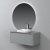 картинка Зеркало Black&White Universe U915.1000MR 110 915.1000MR0 с подсветкой с сенсорным выключателем от магазина Сантехстрой