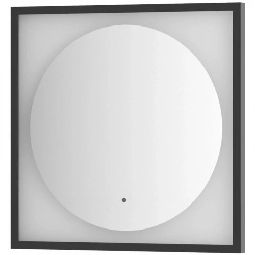 картинка Зеркало 60x60 см черный матовый Defesto Eclipse DF 2231R от магазина Сантехстрой