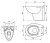 картинка Унитаз подвесной LAUTA 270х470х365 быстросъемное сиденьем с микролифтом, белый (47302100005) от магазина Сантехстрой