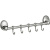 картинка Планка с крючками для полотенец Haiba HB1615-5, хром от магазина Сантехстрой
