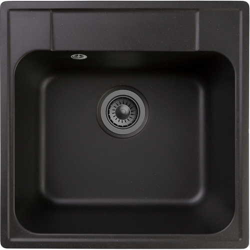 картинка Кухонная мойка Reflection Etude 48 RF0353BL Черная от магазина Сантехстрой
