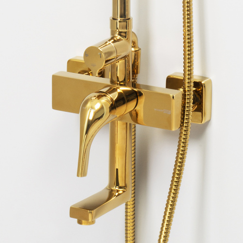 картинка Душевая система WasserKRAFT A171.263.207.PG Золото глянцевое от магазина Сантехстрой