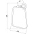 картинка Кольцо для полотенец Boheme Murano Cristal 10905-CRST-CH от магазина Сантехстрой