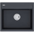 картинка Мойка кварцевая STEPIA-590, PM115951-AN, антрацит, 590х510, Paulmark от магазина Сантехстрой